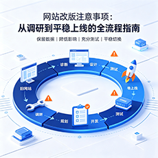 济宁建站-网站改版注意事项：从调研到平稳上线的全流程指南