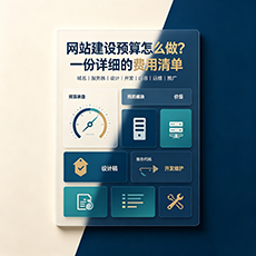 济宁建站-网站建设预算怎么做？一份详细的费用清单