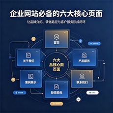 济宁建站-企业网站必备的六大核心页面